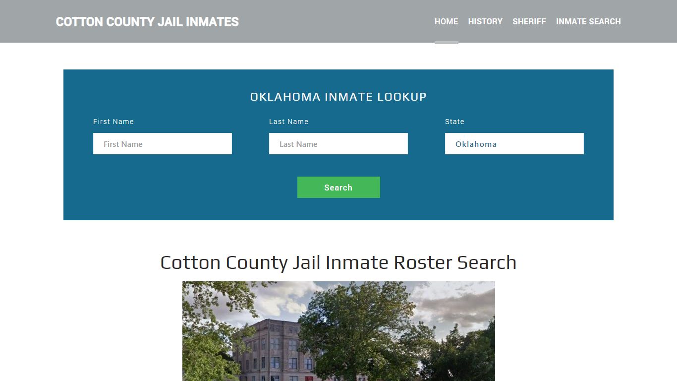 Cotton County Jail Inmate Roster Lookup, Walters, OK